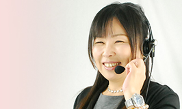 笑顔で会話します。